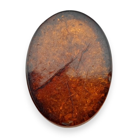 Bursztyn bałtycki kaboszon 18x13 mm nr A14