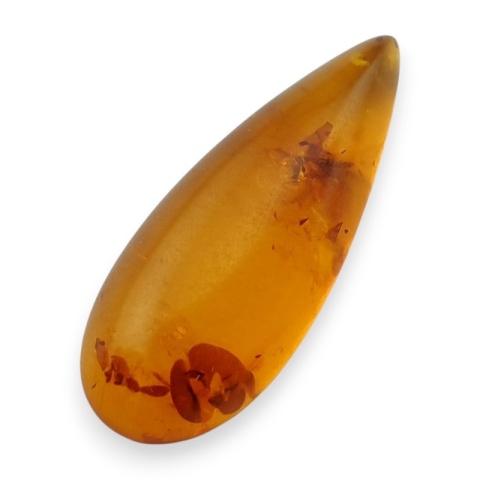 Bursztyn bałtycki kaboszon 21x8 mm nr A37