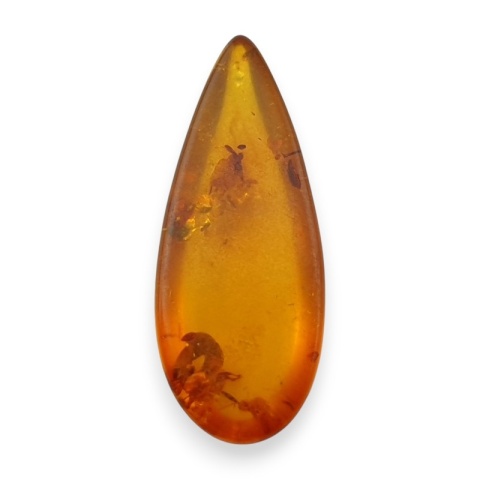 Bursztyn bałtycki kaboszon 21x8 mm nr A37
