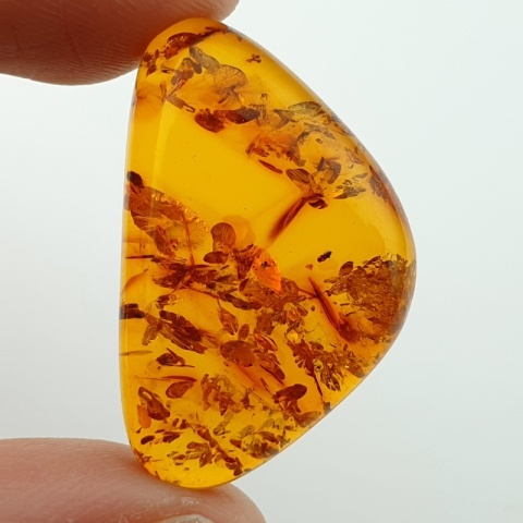 Baltic amber cabochon 28x18 mm no A73