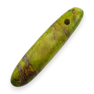 Jaspis cesarski sopel barwiony 28x6 mm nr 411