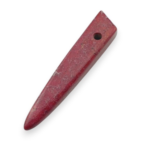 Jaspis cesarski sopel barwiony 29x6 mm nr 497