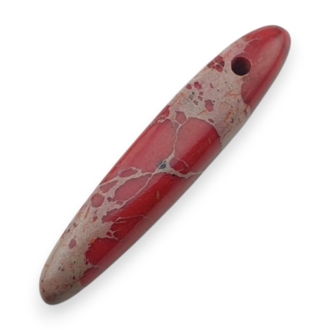 Jaspis cesarski sopel barwiony 30x6 mm nr 511