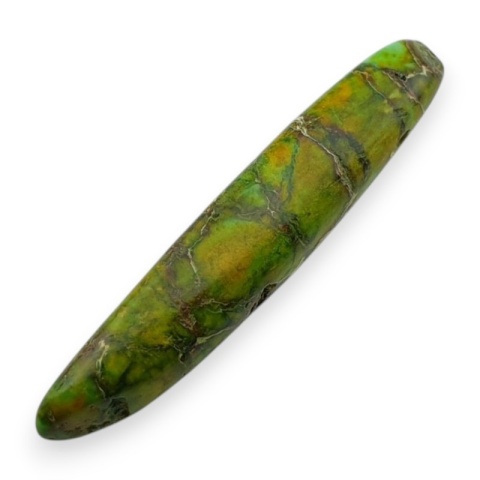 Jaspis cesarski sopel barwiony 32x6 mm nr 414
