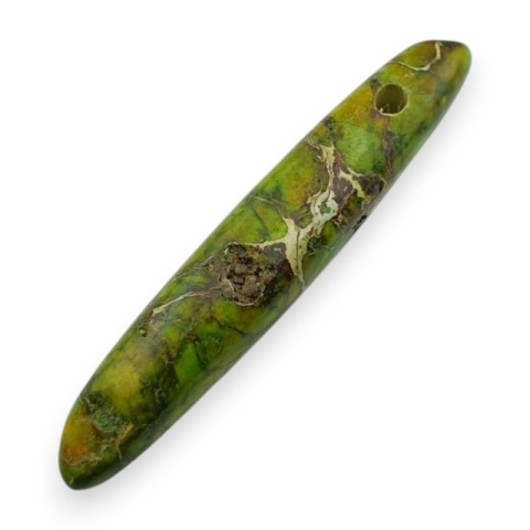 Jaspis cesarski sopel barwiony 32x6 mm nr 414