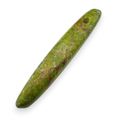 Jaspis cesarski sopel barwiony 34x6 mm nr 395