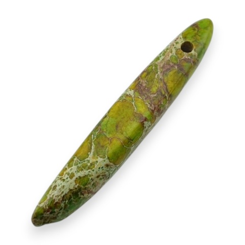Jaspis cesarski sopel barwiony 35x6 mm nr 393