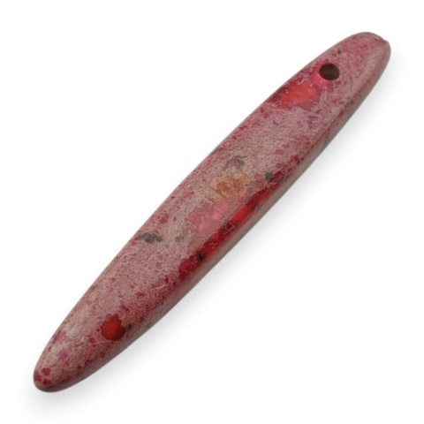 Jaspis cesarski sopel barwiony 37x6 mm nr 462