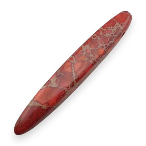 Jaspis cesarski sopel barwiony 40x6 mm nr 475