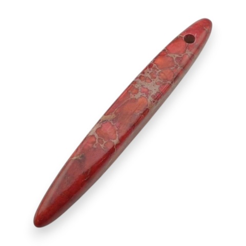 Jaspis cesarski sopel barwiony 40x6 mm nr 475