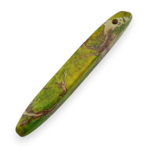 Jaspis cesarski sopel barwiony 43x6 mm nr 408