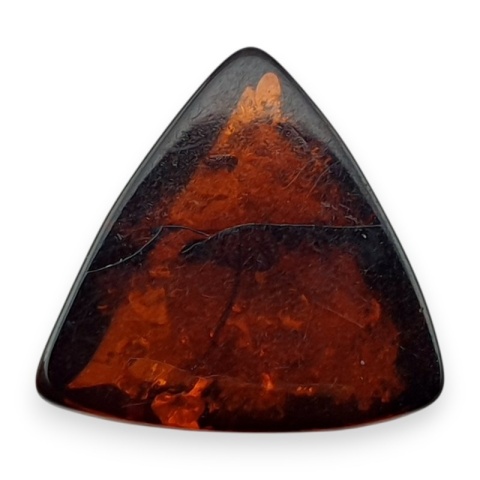 Bursztyn bałtycki kaboszon 11x11 mm nr A232