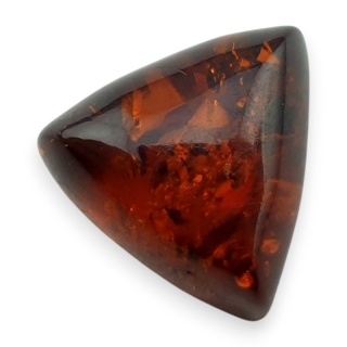 Bursztyn bałtycki kaboszon 11x11 mm nr A252