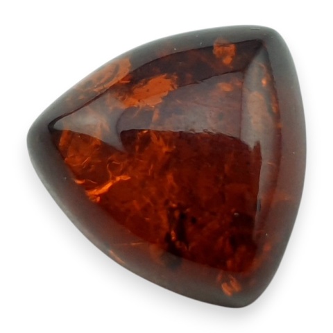 Bursztyn bałtycki kaboszon 12x12 mm nr A169