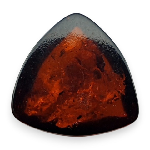 Bursztyn bałtycki kaboszon 12x12 mm nr A169