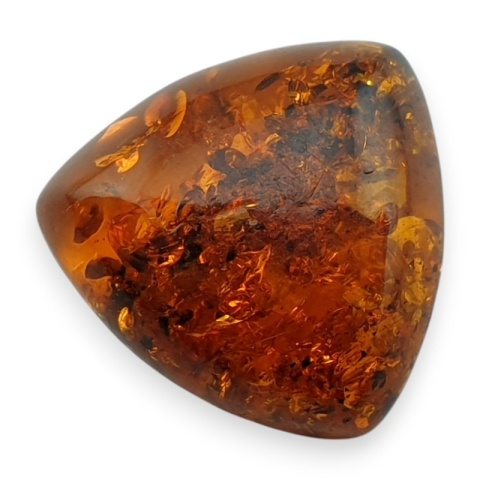 Bursztyn bałtycki kaboszon 12x12 mm nr A242
