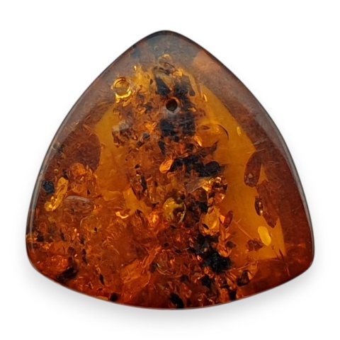 Bursztyn bałtycki kaboszon 12x12 mm nr A242