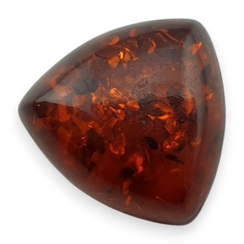 Bursztyn bałtycki kaboszon 12x12 mm nr A243