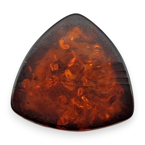 Bursztyn bałtycki kaboszon 12x12 mm nr A243