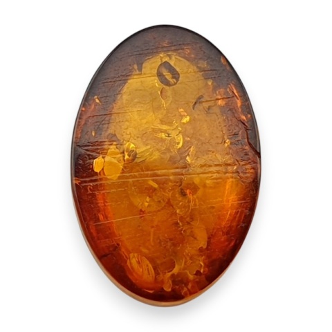 Bursztyn bałtycki kaboszon 12x8 mm nr A353