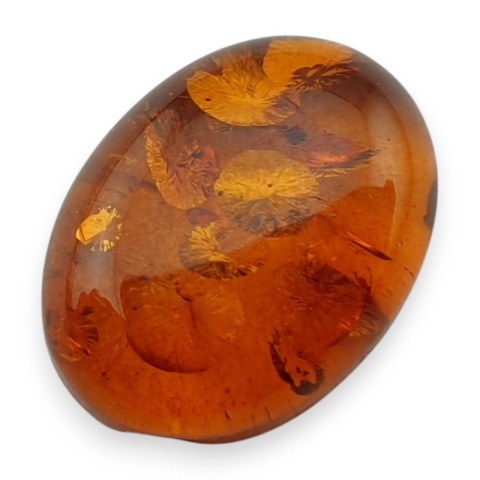 Bursztyn bałtycki kaboszon 13x10 mm nr A328
