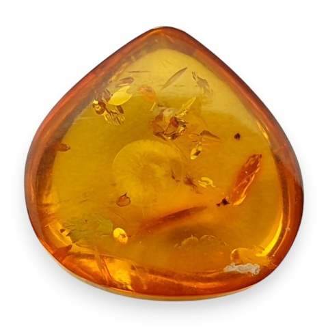 Bursztyn bałtycki kaboszon 13x12 mm nr A219
