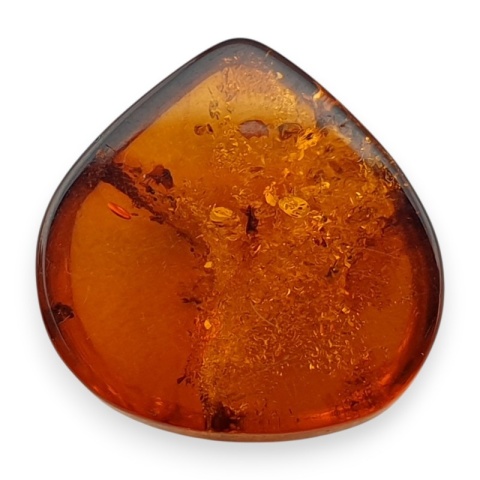 Bursztyn bałtycki kaboszon 13x13 mm nr A175