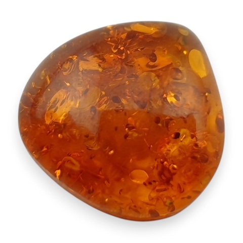 Bursztyn bałtycki kaboszon 13x13 mm nr A194