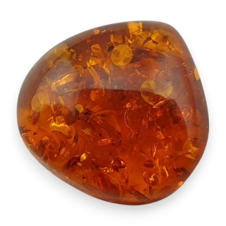 Bursztyn bałtycki kaboszon 13x13 mm nr A207