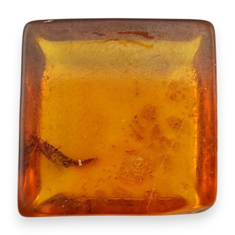 Bursztyn bałtycki kaboszon 14x13 mm nr A168