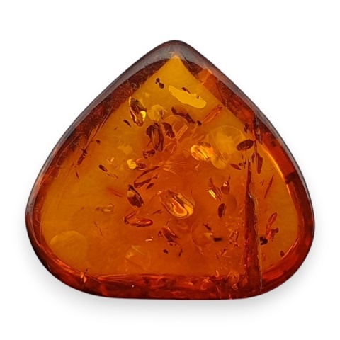 Bursztyn bałtycki kaboszon 14x13 mm nr A249