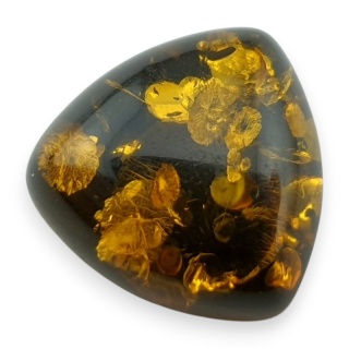 Baltic amber cabochon 14x14 mm no A177