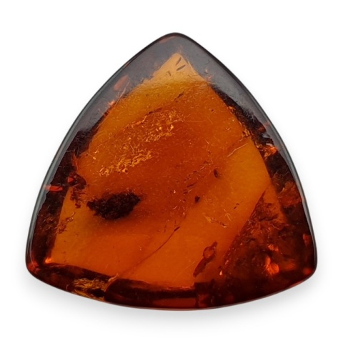 Bursztyn bałtycki kaboszon 14x14 mm nr A201