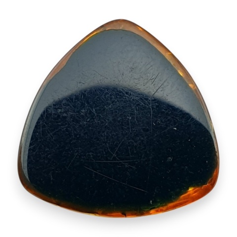 Bursztyn bałtycki kaboszon 14x14 mm nr A215
