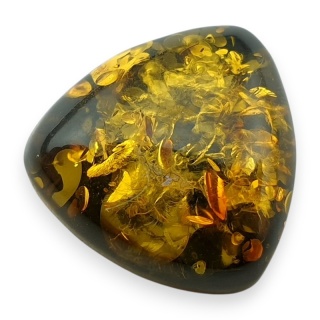 Baltic amber cabochon 14x14 mm no A224