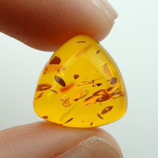 Baltic amber cabochon 14x14 mm no A231