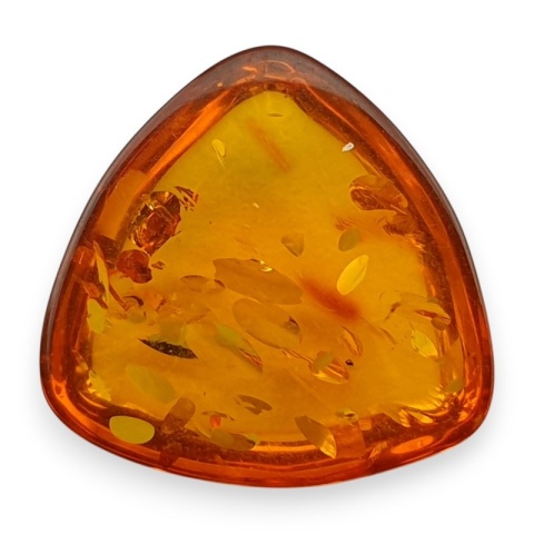 Bursztyn bałtycki kaboszon 14x14 mm nr A231