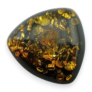 Baltic amber cabochon 14x14 mm no A246