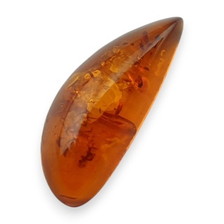 Bursztyn bałtycki kaboszon 14x5 mm nr A352
