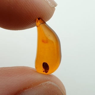 Baltic amber cabochon 14x7 mm no A379