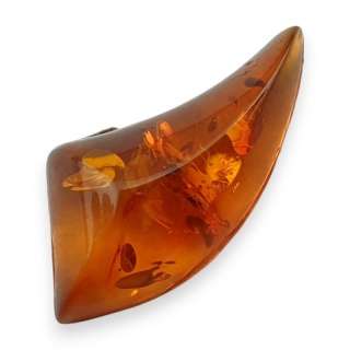 Bursztyn bałtycki kaboszon 15x7 mm nr A384