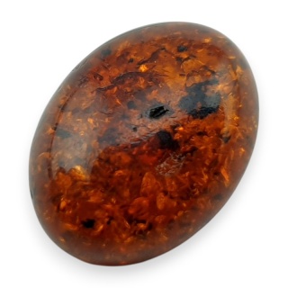 Bursztyn bałtycki kaboszon 16x12 mm nr A202