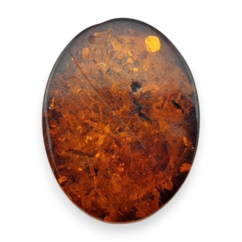 Bursztyn bałtycki kaboszon 16x12 mm nr A202