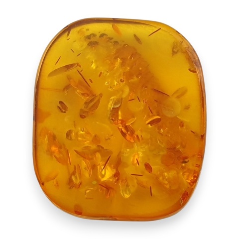 Bursztyn bałtycki kaboszon 16x13 mm nr A279