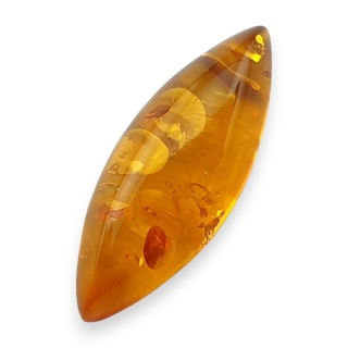 Baltic amber cabochon 16x6 mm no A377