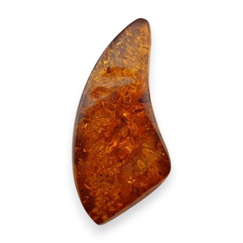 Bursztyn bałtycki kaboszon 16x7 mm nr A289