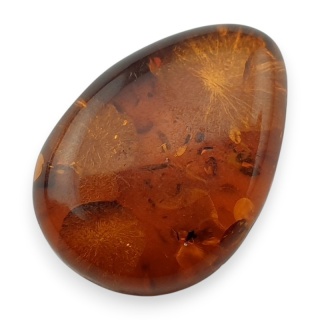 Bursztyn bałtycki kaboszon 17x12 mm nr A167