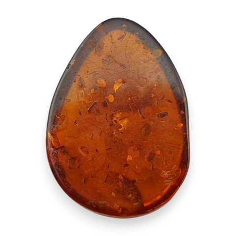 Bursztyn bałtycki kaboszon 17x12 mm nr A167
