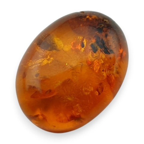Bursztyn bałtycki kaboszon 17x13 mm nr A179