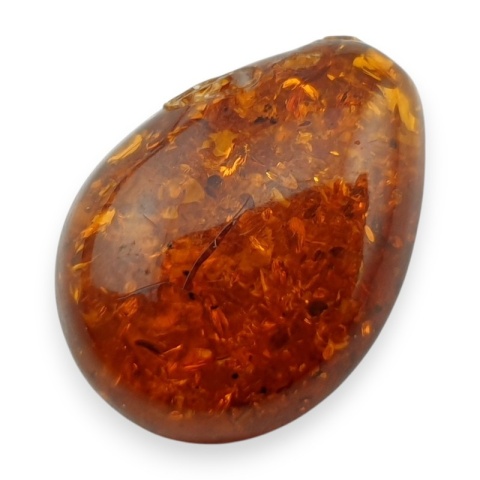Bursztyn bałtycki kaboszon 18x13 mm nr A170